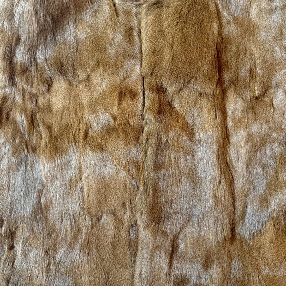 Chocolate Brown Genuine Fur Vest, One of a Kind, Perfect for Layering - Picture 3 of 8